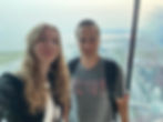 The picture shows an ENGin volunteer Ethan with his Ukrainian Student Ira