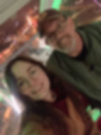 ENGin volunteer Robert with his student Oksana in Krakow