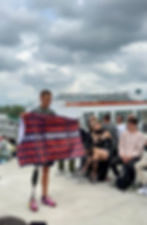 The Ukrainian Veteran perform at Berlin Fashion Week