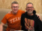 ENGin volunteer Robert with his student Greg in Kyiv