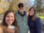 ENGin volunteer Robert with his students Olga and Ira