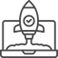 A picture shows an icon of laptop with ENGin as startup